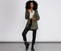Fall Line Longline Anorak
