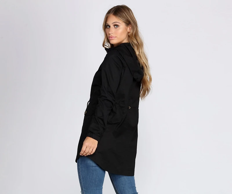 Fall Line Longline Anorak