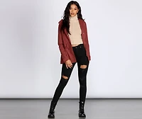 Hooded Out For An Adventure Anorak