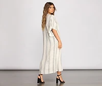 Sassy Stripes Kimono