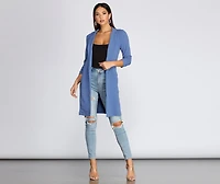 Boss Babe Crepe Longline Blazer