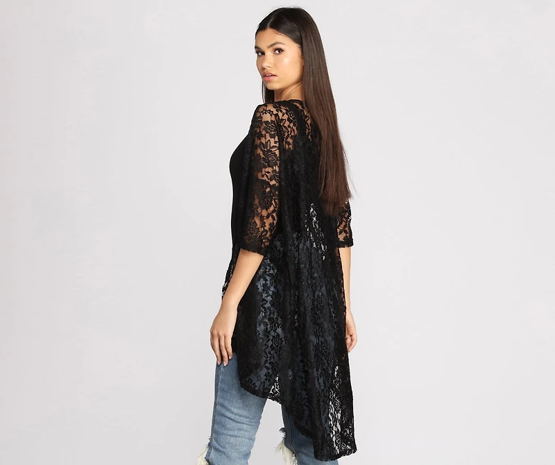 Wanderlust Beauty Lace Kimono