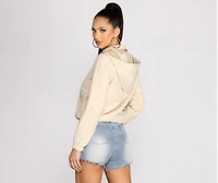 Effortless Everyday Zip Front Jacket