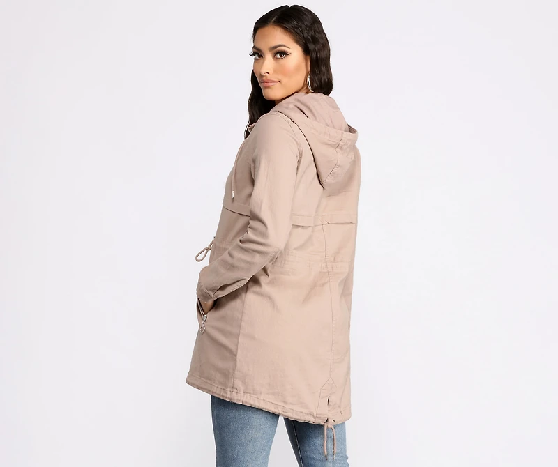 Ready For It Zip Front Anorak