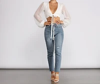 Ready for the Weekend Crop Top