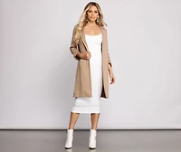Always Chic Long Line Blazer