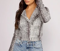 Stay Stylish And Sultry Moto Jacket