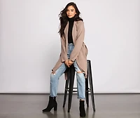 Lovin' The Layers Belted Trench