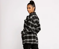 The One Belted Flannel Shacket