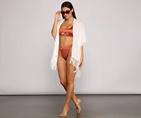 Ready For My Getaway Fringe Kimono