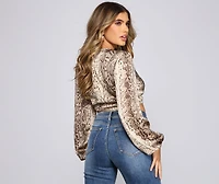 Sassy Style Tie-Front Top