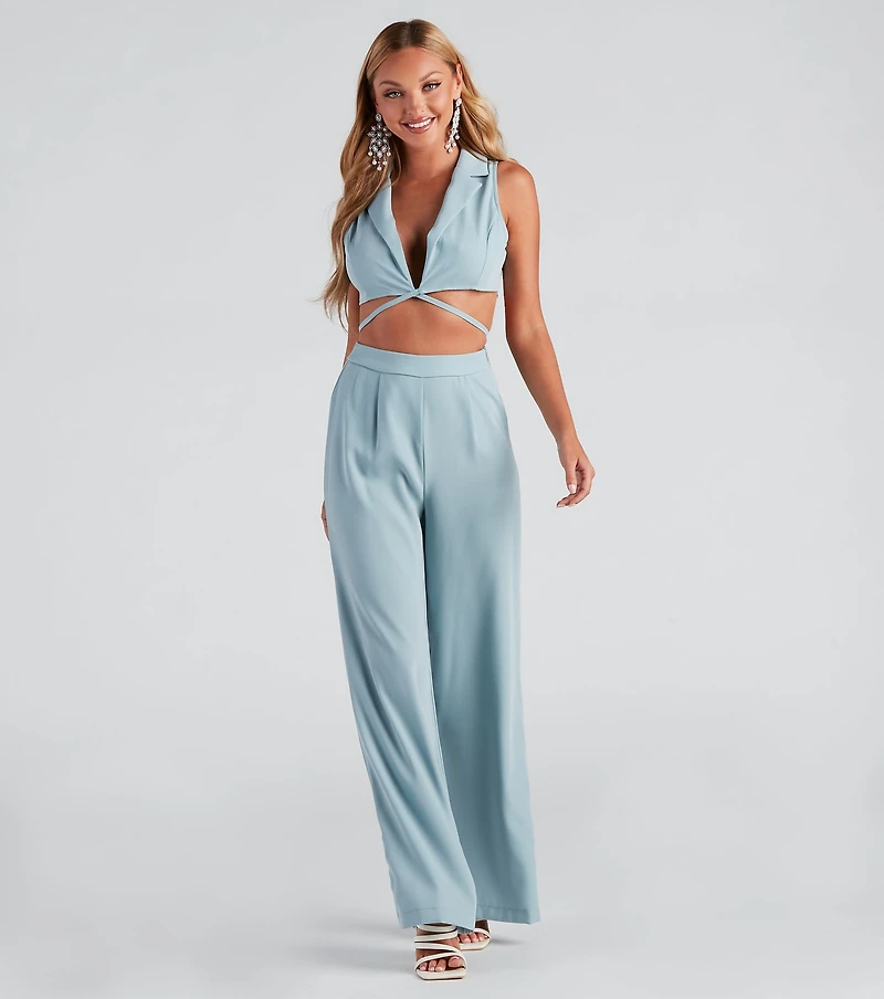 Structured And Chic Cropped Vest