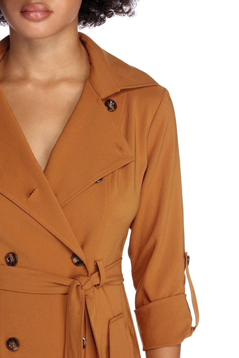 Seeing Double Trench Jacket