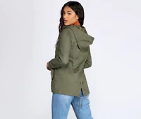 Hooded Out For An Adventure Anorak