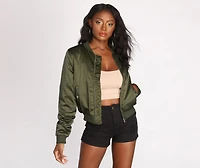 Bundle With Style Bomber Jacket