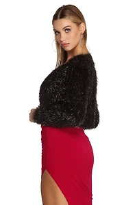 Glistening Knit Jacket