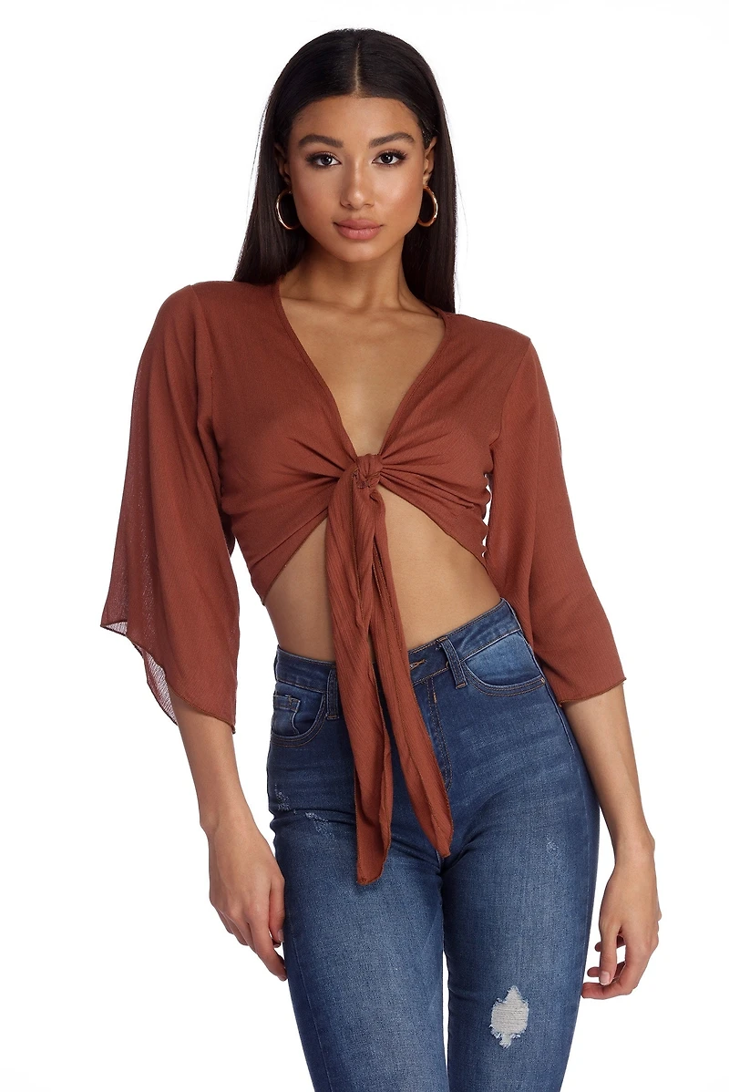 Sweet Ties Crop Top