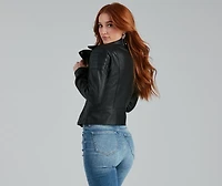 Go With The Flow Tie Front Top
