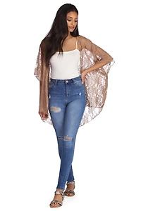 Flirty Lace Kimono