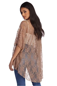 Flirty Lace Kimono
