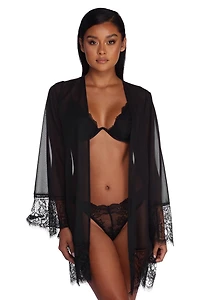 Beauty Lace Kimono