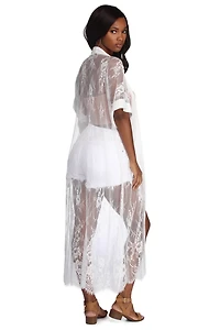 Lace For Days Duster