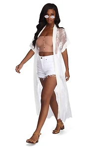 Lace For Days Duster