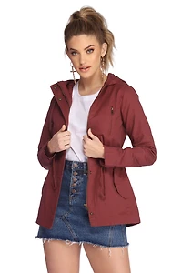 Hooded Out For An Adventure Anorak