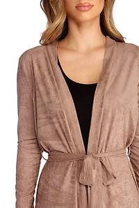 Keep It Chic Belted Trench