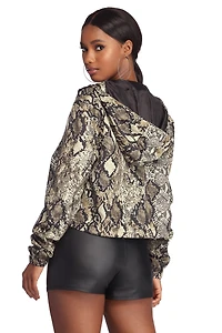 Cause A Scene Leopard Print Jacket