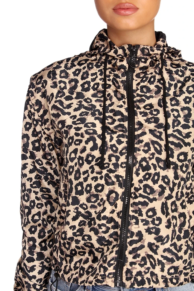 Cause A Scene Leopard Print Jacket