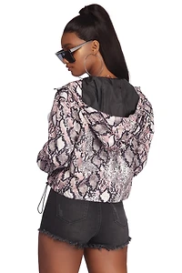 Cause A Scene Leopard Print Jacket