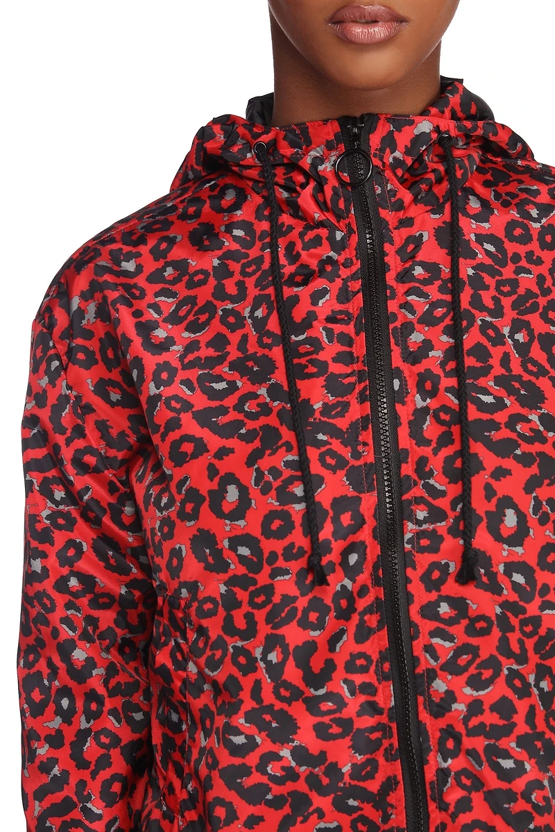 Cause A Scene Leopard Print Jacket
