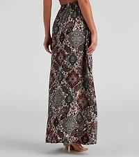Who's That Girl Boho Maxi Skirt