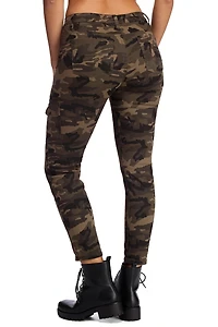 All The Details Skinny Cargo Pants