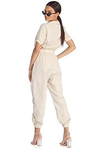 Belted And Fierce Jumpsuit