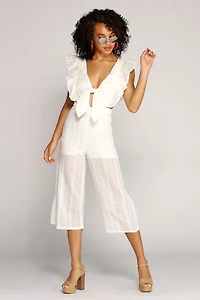 Radiant Ruffles Jumpsuit