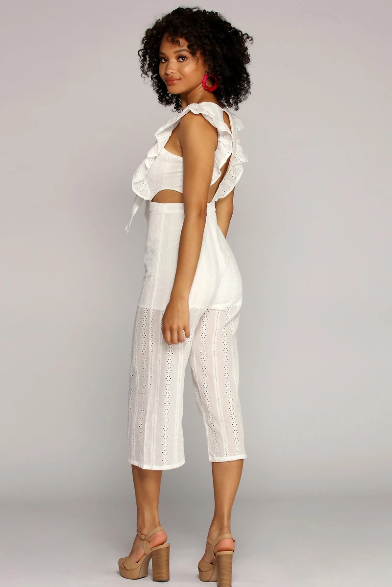 Radiant Ruffles Jumpsuit