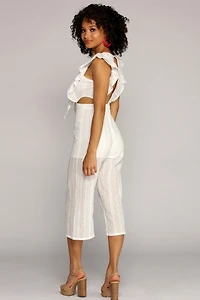 Radiant Ruffles Jumpsuit