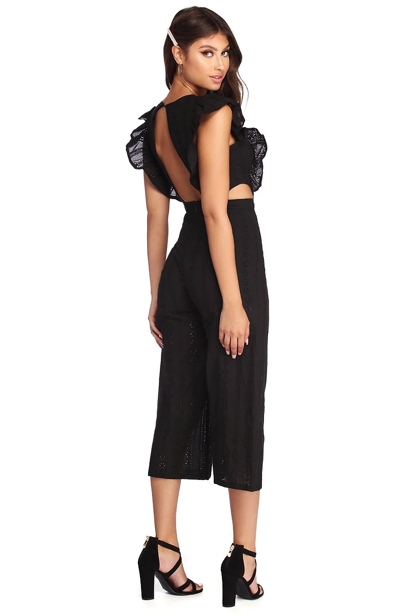 Radiant Ruffles Jumpsuit