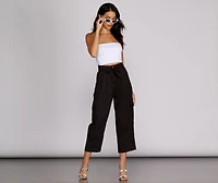 Precious Cargo Tie Waist Pants