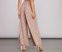 So Fresh Floral Tie Pants