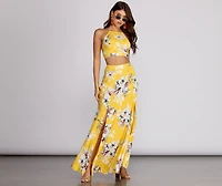 Island Time Floral Skirt