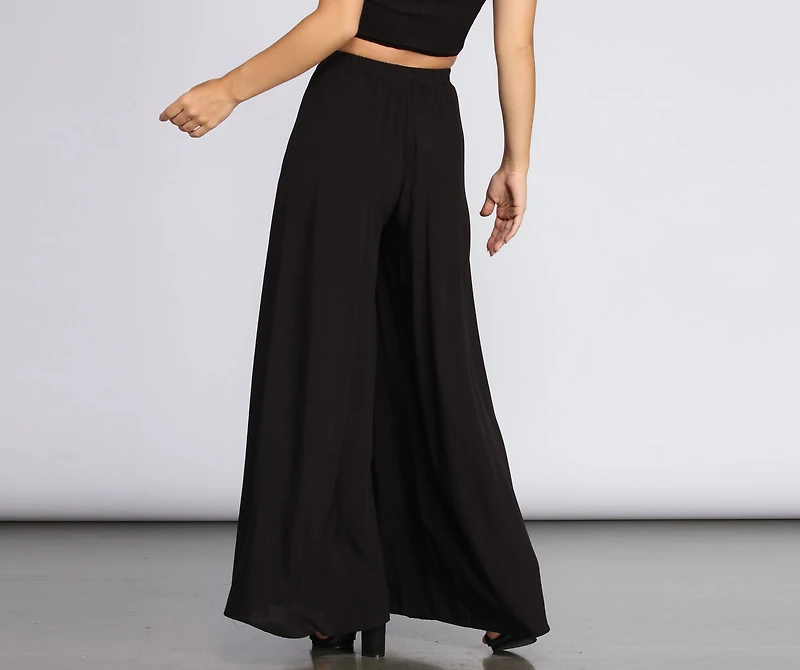 Bahama Breeze Wide-Leg Pants