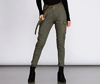 Cutie Charge Cargo Joggers