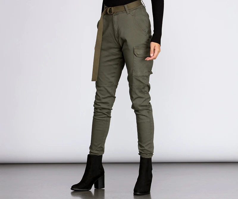 Cutie Charge Cargo Joggers