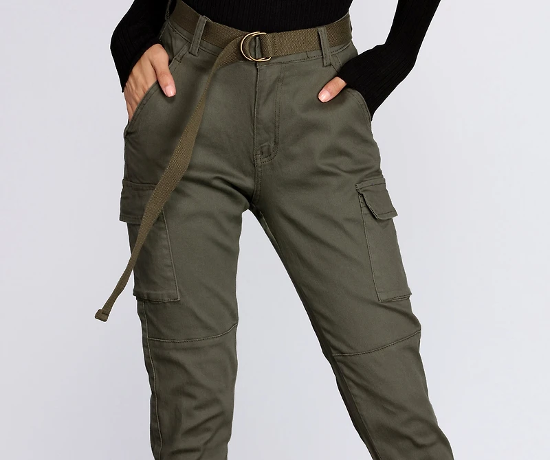 Cutie Charge Cargo Joggers