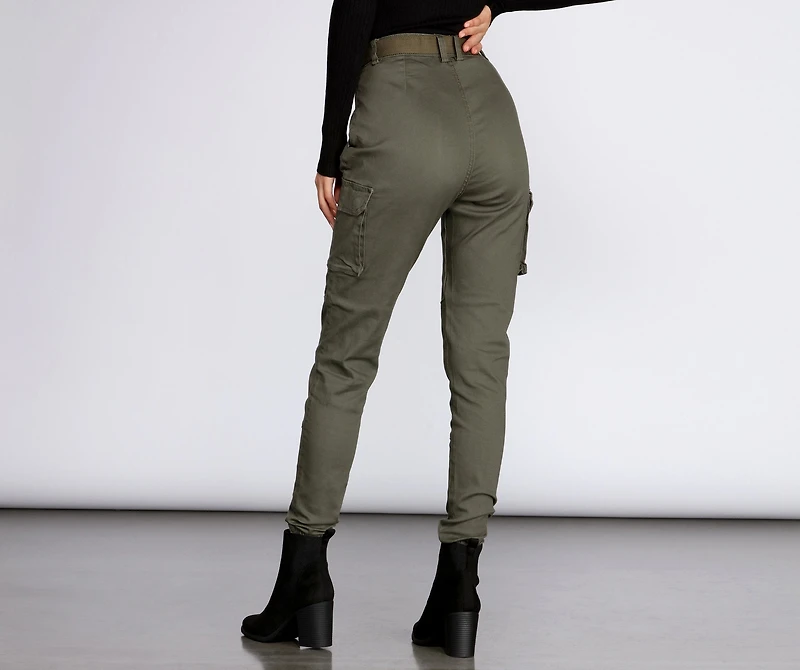 Cutie Charge Cargo Joggers