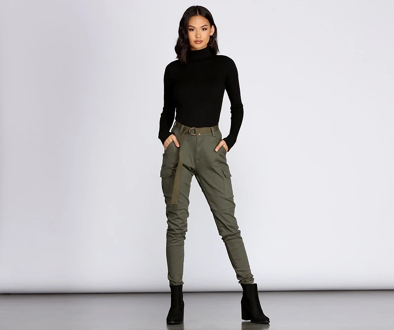 Cutie Charge Cargo Joggers