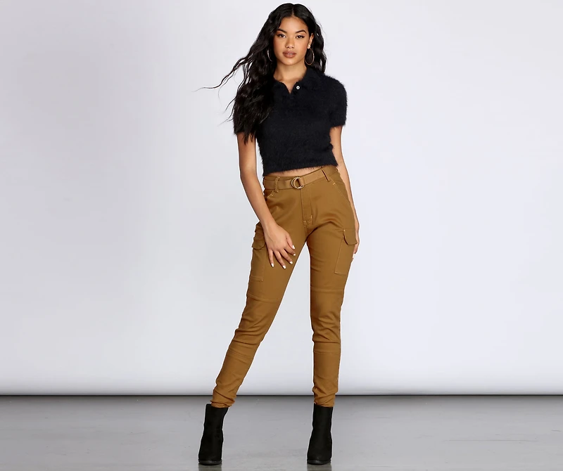 Cutie Charge Cargo Joggers
